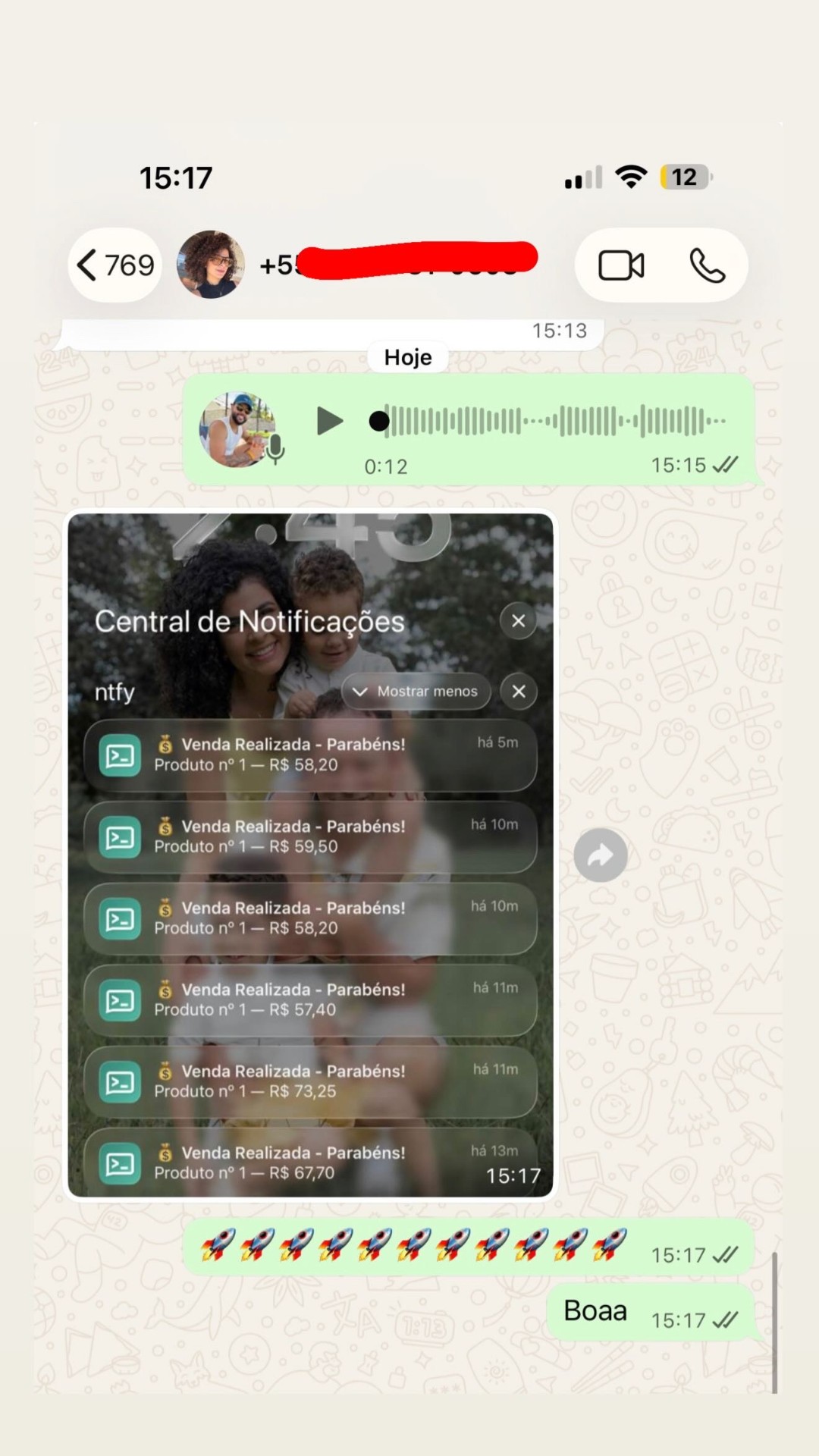 Depoimento de aluno 4